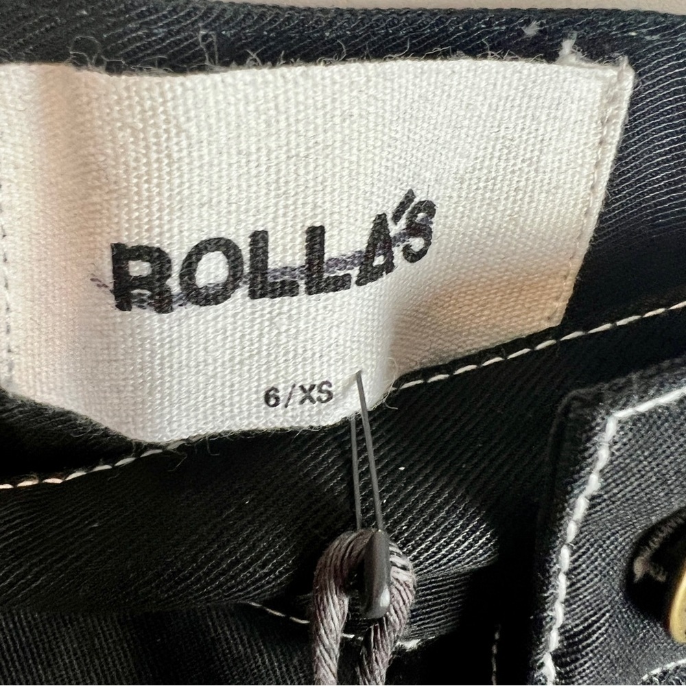NEW Free People x Rolla’s Carpenter Pants size XS / 6 - Picture 6 of 11